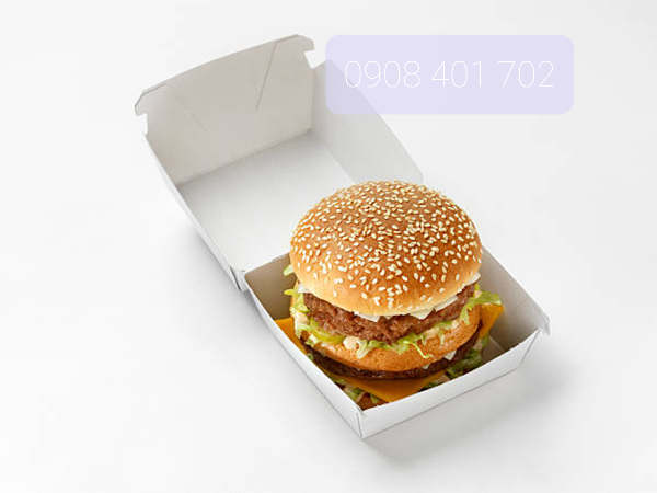 HỘP GIẤY ĐỰNG BURGER